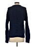 Lucky Brand 100% Cotton Tweed Blue Pullover Sweater Size S - photo 2