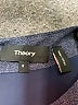 Theory Solid Gray Casual Dress Size 8 - photo 7