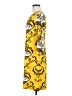 Forever Paisley Yellow Casual Dress Size M - photo 5
