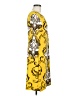 Forever Paisley Yellow Casual Dress Size M - photo 4