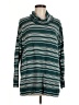 Garnet Hill Teal Turtleneck Sweater Size M - photo 1