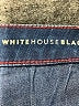 White House Black Market Hearts Blue Jeans Size 8 - photo 7