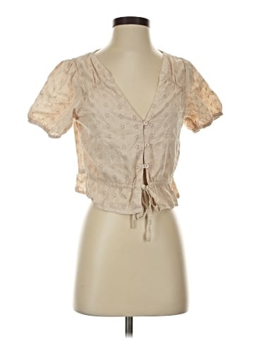 Volcom Short Sleeve Blouse (view 1)