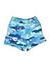 Hanna Andersson 100% Polyester Print Blue Board Shorts Size 90 cm / US 12-24 MO - photo 1