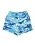Hanna Andersson 100% Polyester Print Blue Board Shorts Size 90 cm / US 12-24 MO - photo 2
