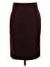 J.Crew 100% Wool Solid Burgundy Wool Skirt Size 0 - photo 1