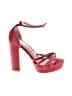 Lulus Red Sandals Size 7 - photo 1