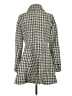 Laundry by Shelli Segal Houndstooth Gray Coat Size S - photo 2
