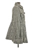 Laundry by Shelli Segal Houndstooth Gray Coat Size S - photo 4