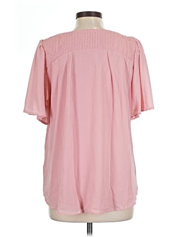 Umgee Short Sleeve Blouse (view 2)