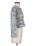 Eyeshadow 100% Acrylic Metallic Silver Pullover Sweater Size S - photo 4