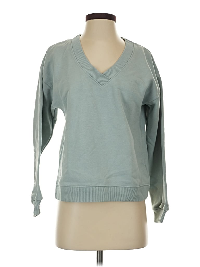 Pre-owned Pact Sweatshirt In Teal