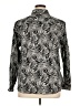 Chaps 100% Cotton Paisley Silver Long Sleeve Button-Down Shirt Size 1X - photo 2