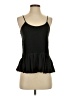 Clu Solid Black Tank Top Size S - photo 1