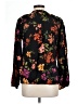 Oddi Floral Black Long Sleeve Blouse Size L - photo 2
