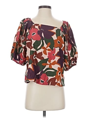 Velvet by Graham & Spencer Short Sleeve Blouse (view 1)