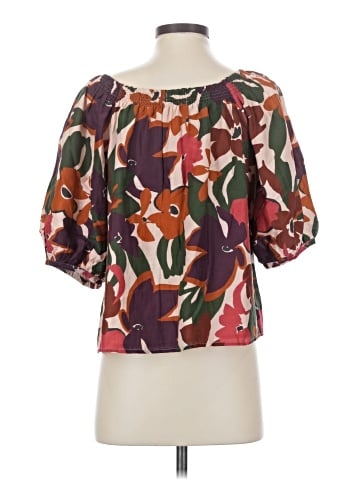 Velvet by Graham & Spencer Short Sleeve Blouse (view 2)