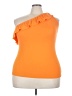 Ann Taylor LOFT Orange Sleeveless Top Size XXL - photo 1