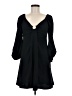 Max Studio Solid Black Casual Dress Size M - photo 1