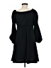 Max Studio Solid Black Casual Dress Size M - photo 2