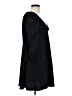 Max Studio Solid Black Casual Dress Size M - photo 4
