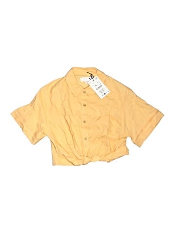 Zara Short Sleeve Button-Down Shirt (view 1)