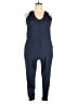 Zella Solid Blue Jumpsuit Size XL - photo 1