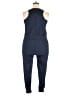 Zella Solid Blue Jumpsuit Size XL - photo 2