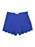 Vanilla Bay 100% Polyester Hearts Blue Shorts Size S - photo 1