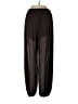 Aqua 100% Polyester Black Casual Pants Size L - photo 2