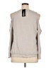Finejo Gray Long Sleeve Blouse Size XL - photo 2
