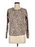 Sioni Animal Print Tan Pullover Sweater Size M - photo 1