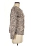 Sioni Animal Print Tan Pullover Sweater Size M - photo 4