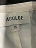 AGOLDE Solid Ivory Faux Leather Skirt Size 25 waist - photo 5