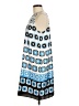 Ann Taylor 100% Polyester Graphic Blue Casual Dress Size 8 - photo 5