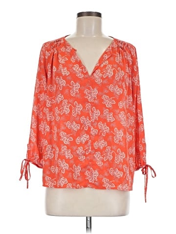 Collective Concepts 3/4 Sleeve Blouse (view 1)