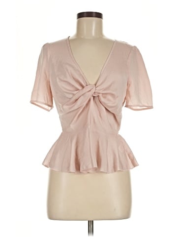 Missguided Short Sleeve Blouse (view 1)