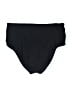 Xhilaration Solid Black Swimsuit Bottoms Size M - photo 2