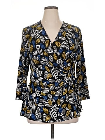 Anne Klein 3/4 Sleeve Blouse (view 1)