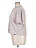 PrAna Stripes Gray Short Sleeve Top Size XL - photo 5