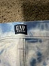 Gap Tie-dye Blue Denim Shorts Size 30 waist - photo 3
