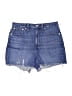 Madewell Blue Denim Shorts Size 28 waist - photo 1