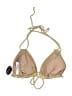 VICI Tweed Gold Swimsuit Top Size 2 - photo 2