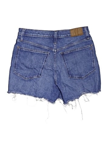 Madewell High-Rise Denim Shorts in Coeling Wash (view 2)