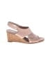 Clarks 100% Leather Tan Wedges Size 11 - photo 1