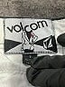 Volcom Solid Black Cargo Shorts Size 7 - photo 3