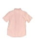Levi's 100% Cotton Solid Pink Short Sleeve Button-Down Shirt Size 10 - 12 - photo 2