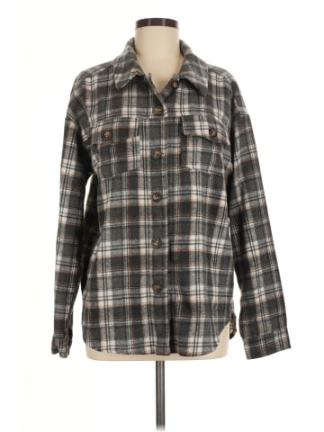 LA Hearts Long Sleeve Blouse (view 1)