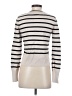 Marled Stripes Ivory Pullover Sweater Size S - photo 2