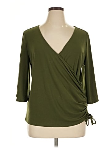 Worthington 3/4 Sleeve Top (view 1)